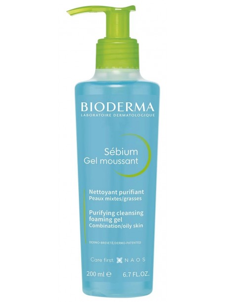 Очищающий гель-мусс 200 мл "Bioderma"