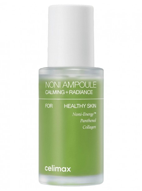 Восстанавливающая сыворотка с экстрактом нони The Real Noni Calming + Radiance Ampoule 30 "Celimax "