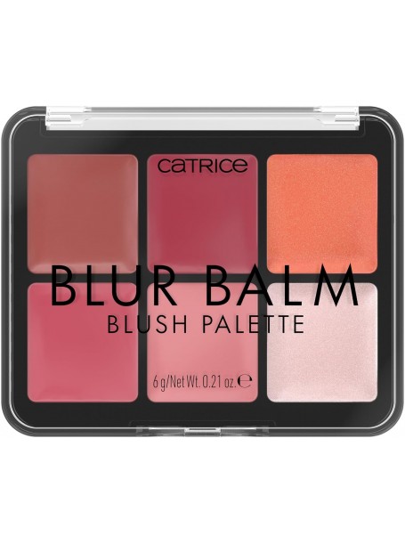 Палетка румян для лица Blur Balm Blush Palette, 010 Blush Blindness "Catrice"