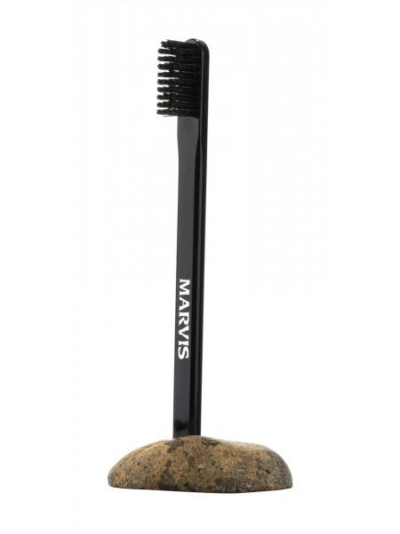 Зубная щетка средней жесткости черная - Marvis