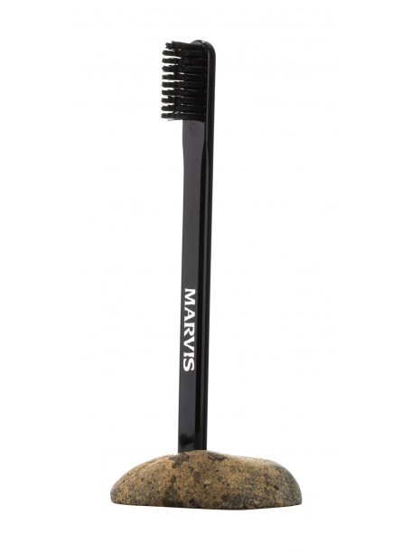 Зубная щетка средней жесткости черная - Marvis