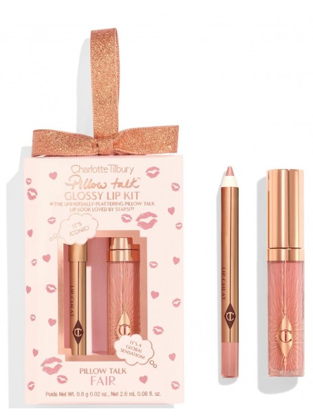 Подарочный набор Mini Glossy Lips Duo - Fair "Charlotte Tibury"