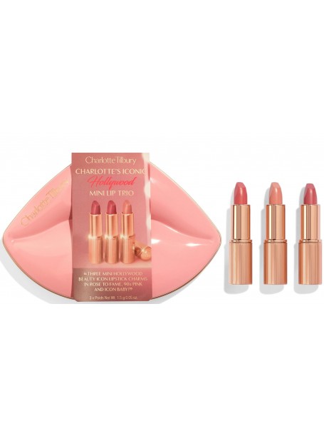 Набор Hollywood Iconic Mini Lip Trio "Charlotte Tibury"