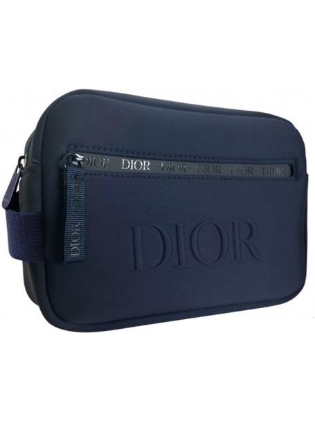 Синяя косметичка "Dior"