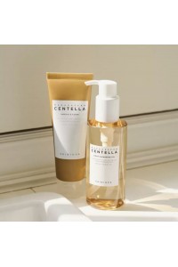 Набор полноразмерных средств для очищения кожи (гидрофильное масло+пенка), Madagascar Centella Double Cleansing Duo "SKIN1004"