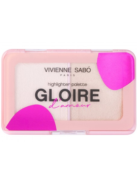 Палетка хайлайтеров Gloire D'amour  "Vivienne Sabo"
