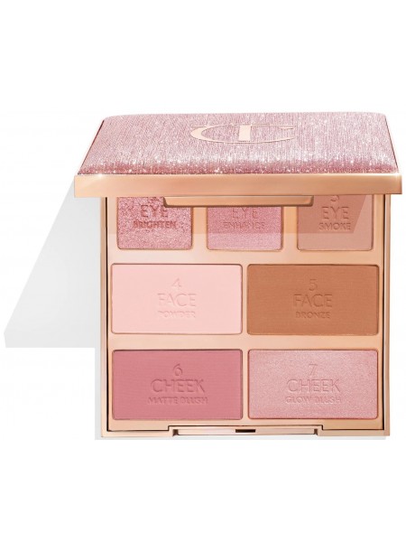 ПАЛИТРА ДЛЯ ГЛАЗ И ЛИЦА INSTANT LOOK IN A PALETTE- Pretty, Glowing Beauty "Charlotte Tilbury"