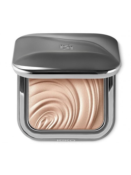 Пудровый Хайлайтер С Невероятным Сиянием Glow Fusion Intense Powder Highlighter 01 Champagne"KIKO"