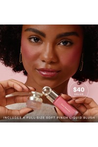 Набор мини-парфюма с румянами: 5 мл аромата и 7,5 мл карманных румян Rare Beauty by Selena Gomez