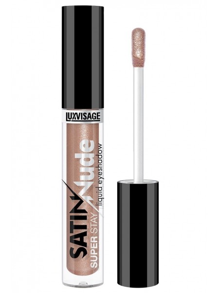 Жидкие тени для век с сатиновым финишем Satin Nude Super Stay Liquid Eyeshadow "LUX Visage"