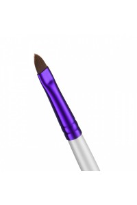 Маленькая плоская заостренная кисть К52  для подводки, растяжки карандаша, для губной помады "ManlyPro"