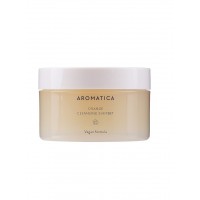 Очищающий щербет для лица с маслом канолы и бабассу Orange Cleansing Sherbet, 90г "Aromatica"