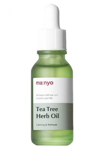 Комплекс масел для проблемной кожи  Tea Tree Herb Oil  "MANYO"