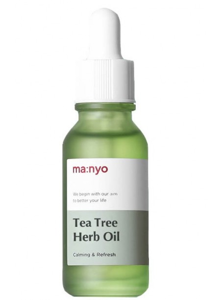 Комплекс масел для проблемной кожи  Tea Tree Herb Oil  "MANYO"