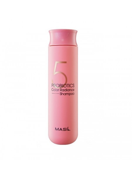 Шампунь с пробиотиками для защиты цвета 300мл 5 Probiotics Color Radiance Shampoo "MASIL"