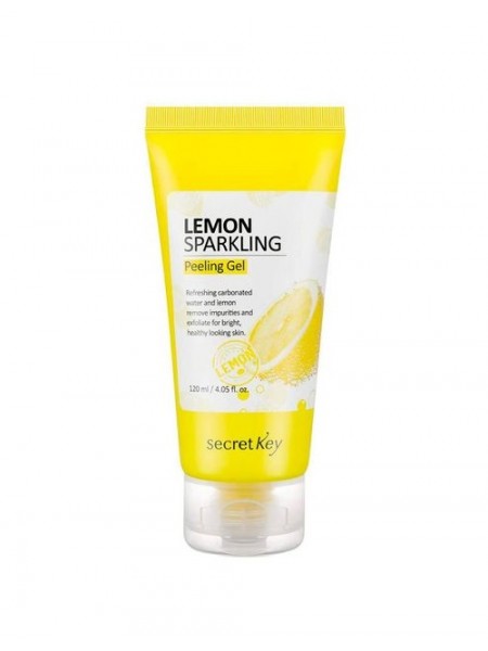 Пилинг-Гель с экстрактом лимона Lemon Sparkling Peeling Gel, 120 мл "Secret Key"