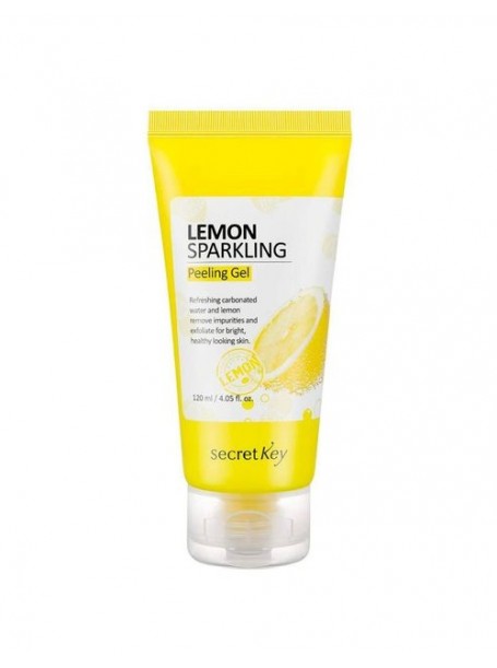 Пилинг-Гель с экстрактом лимона Lemon Sparkling Peeling Gel, 120 мл "Secret Key"