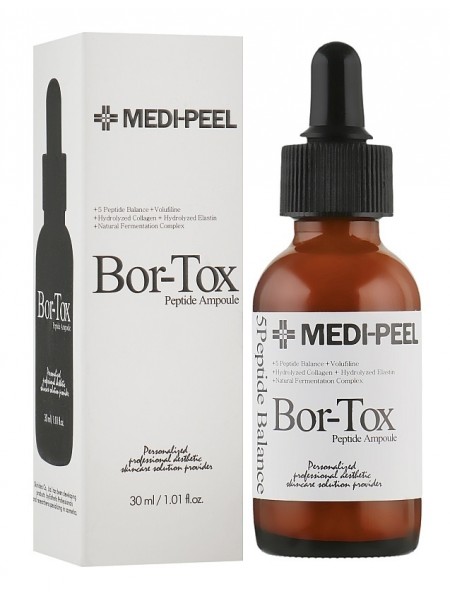 Сыворотка с эффектом ботокса 5GF Bor-Tox Peptide Ampoule, 30 мл "Medi-Peel"