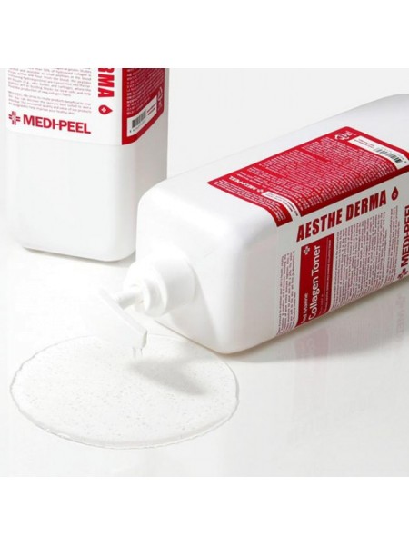 Восстанавливающий тонер с пробиотиками  Red Lacto Collagen Toner "Medi-Peel"