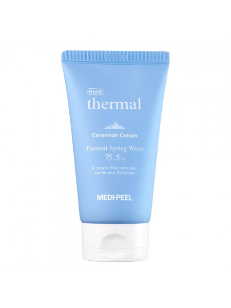Увлажняющий крем для лица с термальной водой  Herb Thermal Ceramide Cream 120 м "Medi-Peel"