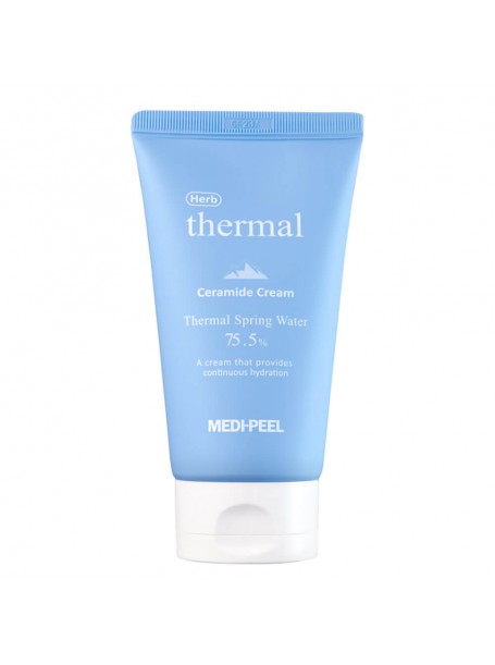 Увлажняющий крем для лица с термальной водой  Herb Thermal Ceramide Cream 120 м "Medi-Peel"