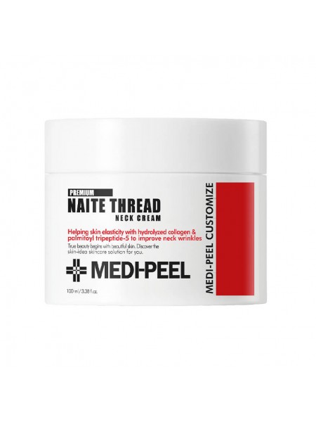Пептидный крем для шеи и декольте Premium Naite Thread Neck Cream "Medi-Peel"