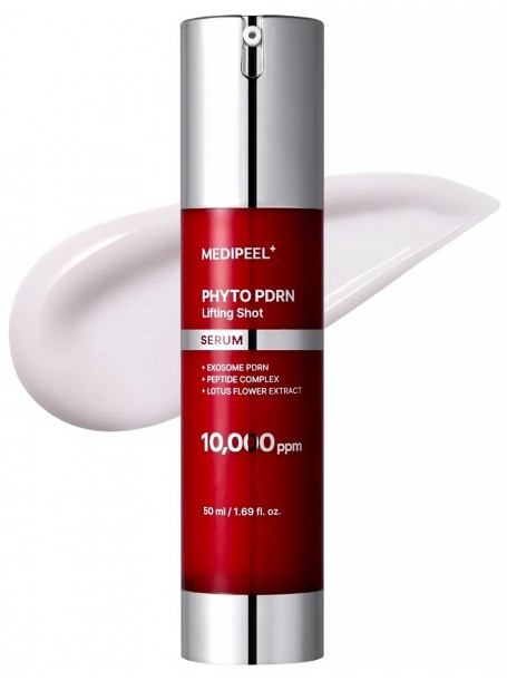 Пептидная лифтинг-сыворотка с экзосомами, ПДРН и спикулами Phyto Exosome PDRN Lifting Serum 50 мл "Medi-Peel"