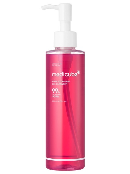 Увлажняющий гель для умывания с ПДРН и LHA-кислотой PDRN Hydrating Gel Cleanser 200 мл "Medicube"