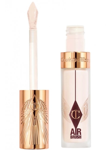 Консилер Airbrush Flawless Blur, жидкий, матовый, стойкость 24 часа, увлажняющий, с гиалуроновой кислотой "Charlotte Tilbury"