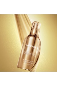 Премиальная лифтинг-эссенция с экстрактом камелии Premium Golden Camellia Wrinkle Essence "MEDIPEEL"