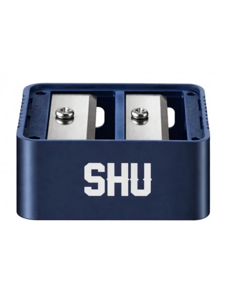 Двойная точилка для косметических карандашей Glam Ammo Double Pencil Sharpener "SHU"