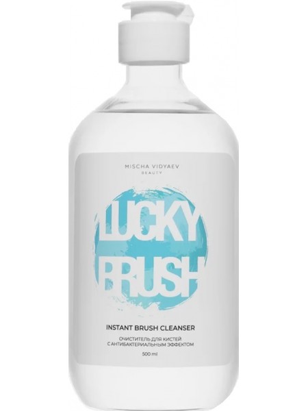 Спиртовой экспресс-очиститель для кистей Instant Brush Cleanser, 500мл "MISCHA VIDYAEV"