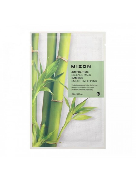  Тканевая маска с эссенцией из натуральных экстрактов 23г Bamboo "Mizon"