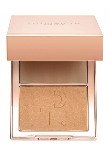 Палетка для контуринга,Major Sculpt Crème Contour & Powder Bronzer Duo Light оттенок Light - She's Statuesque  "Patrick Ta"