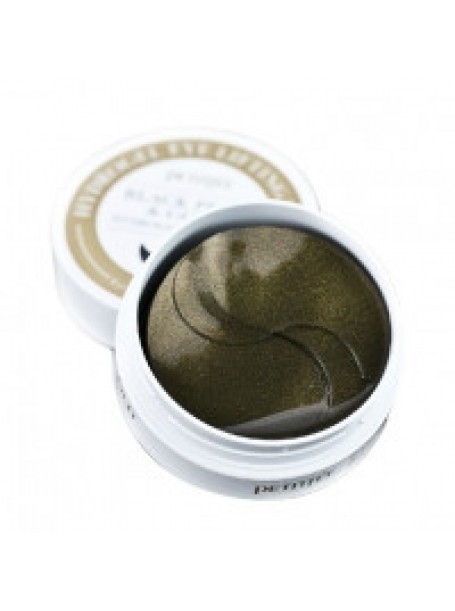 Патчи Black Pearl & Gold Hydrogel Eye Patch "PETITFEE"