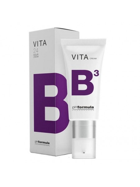 Увлажняющий крем 24 часа с витамином B3  VITA B3 24H Cream, 20 мл "pHformula "