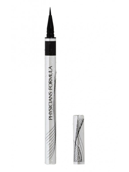 Подводка водостойкая супер тонкая для глаз Booster Super Slim Ультра-черный"Physicians Formula"