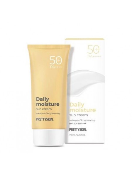 Увлажняющий солнцезащитный крем Daily Moisture Sun Cream SPF50+PA++++ "Pretty Skin"