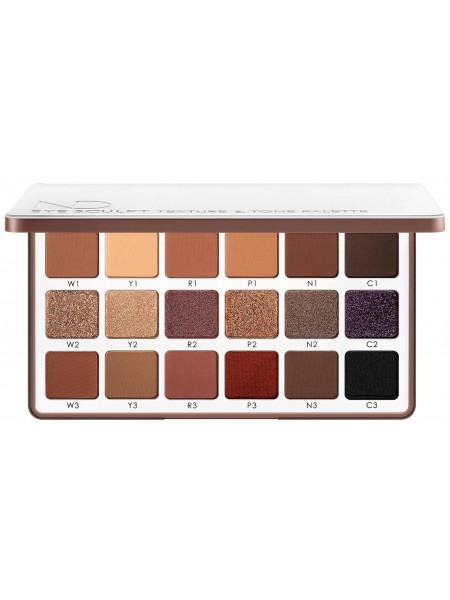 Палетка теней для век Eye Sculpt texture and tone eyeshadow palette - Dramatic "NATASHA DENONA"