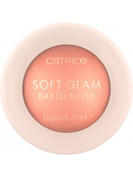 Румяна запеченные Soft Glam Baked Blush, 020 Peachy Breeze "Catrice"