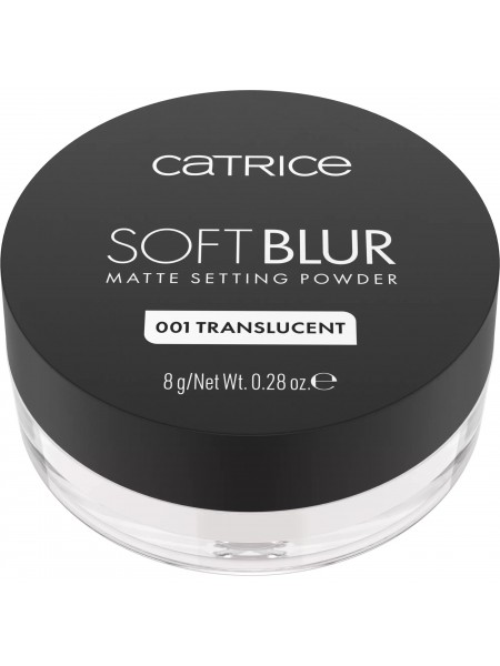 Рассыпчатая пудра CATRICE матирующая тон 001 Translucent, 8 г "Catrice"