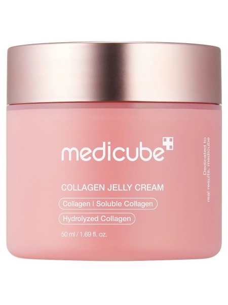 Укрепляющий крем-гель с коллагеновым комплексом для сияния кожи Collagen Jelly Cream 50 м "Medicube"