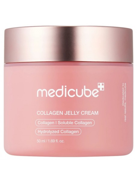 Укрепляющий крем-гель с коллагеновым комплексом для сияния кожи Collagen Jelly Cream 50 м "Medicube"