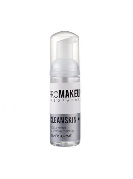 Мицелярная вода для снятия макияжа с пенообразователем CLEAN SKIN "PROMAKEUP"