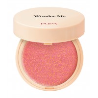 Румяна для лица компактные сияющие WONDER ME BLUSH "PUPA"