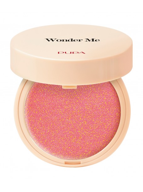 Румяна для лица компактные сияющие WONDER ME BLUSH "PUPA"