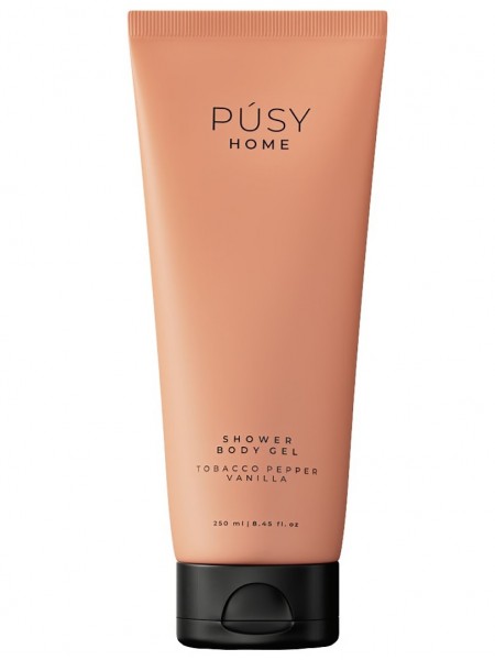 Гель для душа  HOME SHOWER BODY GEL TOBACCO-PEPPER-VANILLA 230 мл "PUSY"