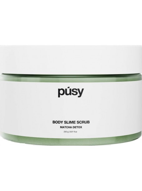 Скраб-слайм для тела Matcha detox 250 мл "PUSY"