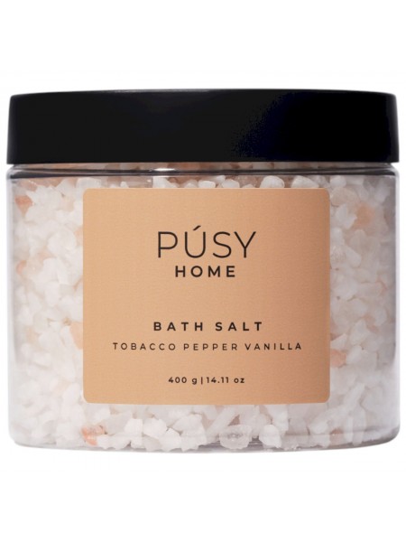 Ароматическая соль для ванны HOME BATH SALT  "PUSY"