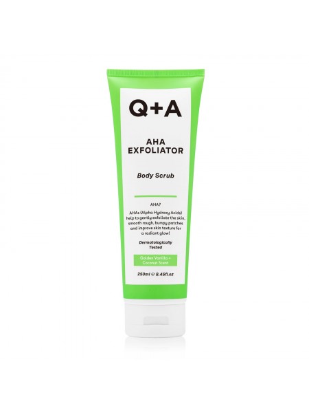 Скраб для тела AHA EXFOLIATOR "Q+A"